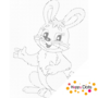 DOT Painting Lapin