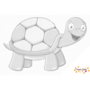 DOT Painting Cute Turtle