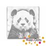 DOT Painting Portrait Panda