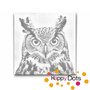 DOT Painting Portrait Hibou