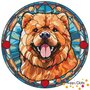 Schilderen op nummer Hond - Chow Chow