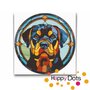 Diamond Painting Chien - Rottweiler