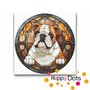 Diamond Painting Hund - Englische Bulldogge