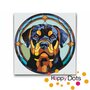 Peinture par numero Chien - Rottweiler