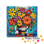 Painting by Numbers Colorful Flowers 02