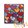 Painting by Numbers Colorful Hearts 01