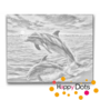 DOT Painting Jumping Dolphins 02