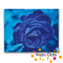 Diamond Painting Blauwe Roos