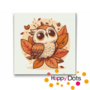 Diamond Painting Hibou d'Automne