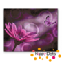 Diamond Painting Gerbera met vlinder