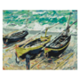 Painting by Numbers Fishing Boats