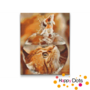 Diamond Painting Katze mit Goldfisch