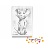 DOT Painting Chambre d'enfants - Souris