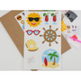 Diamond Painting Stickers - Summer