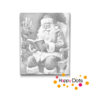 DOT Painting Santa Claus with Book