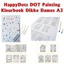 DOT Painting Kleurboek Groot Dikke Dames A3 (30x40cm)