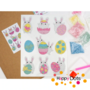 Diamond Painting Stickers - Easter Bunnies